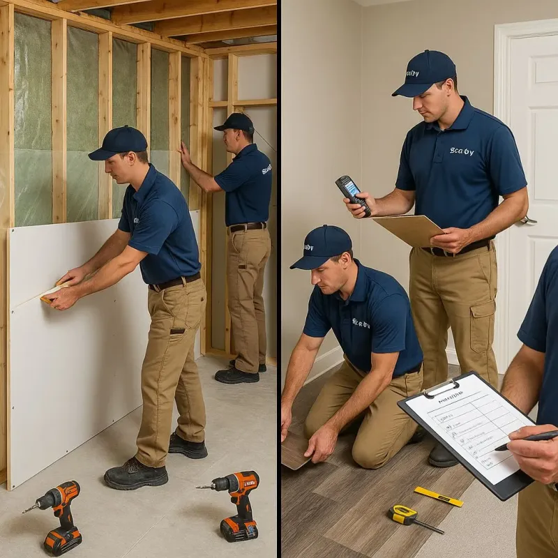 Repairs and Reconstruction process in East Missoula, MT